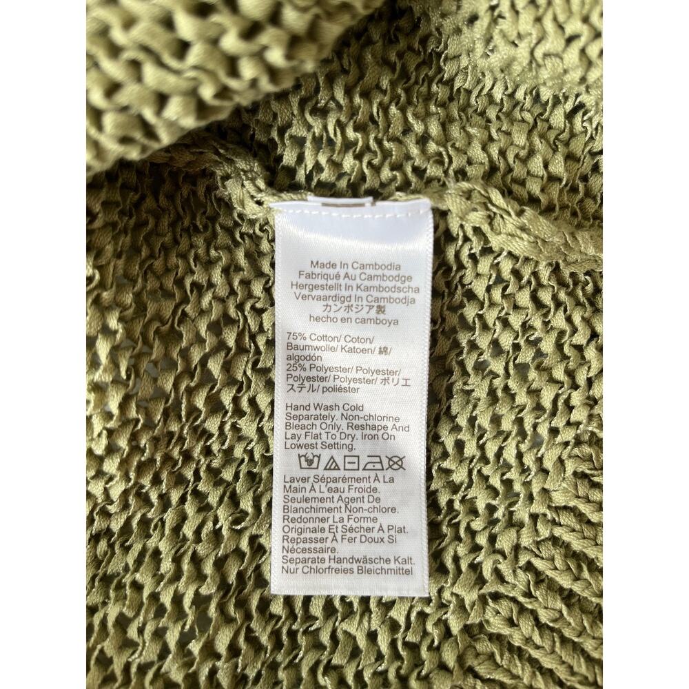 J.Crew NWT $128 Montauk Pullover Sweater Olive Green XXS CT964 Coastal Resort - Picture 3 of 7